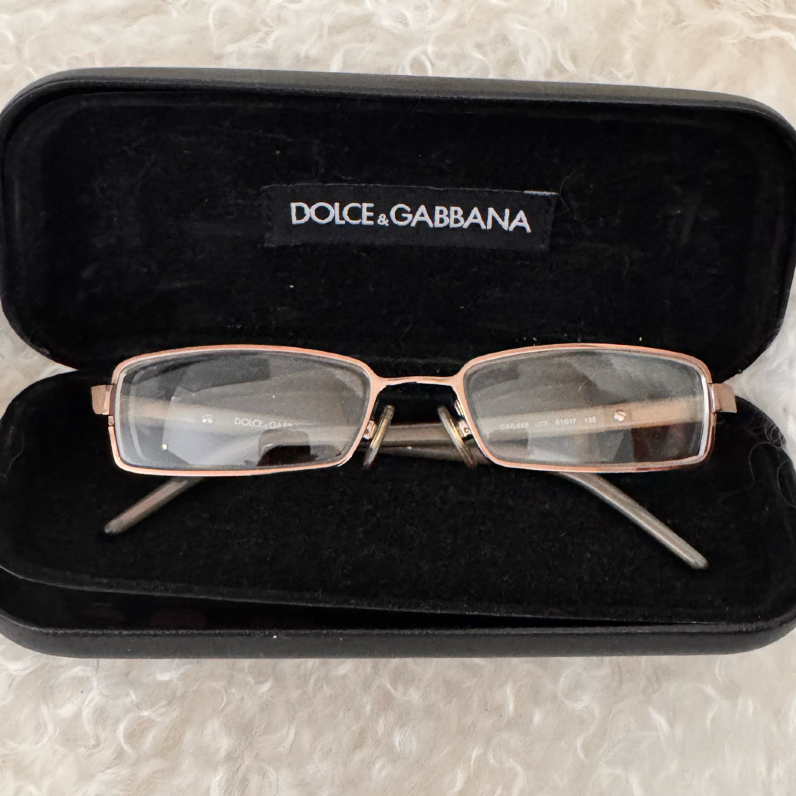Authentic Designer Glasses, Original Case. Prescription Lenses Never Worn.